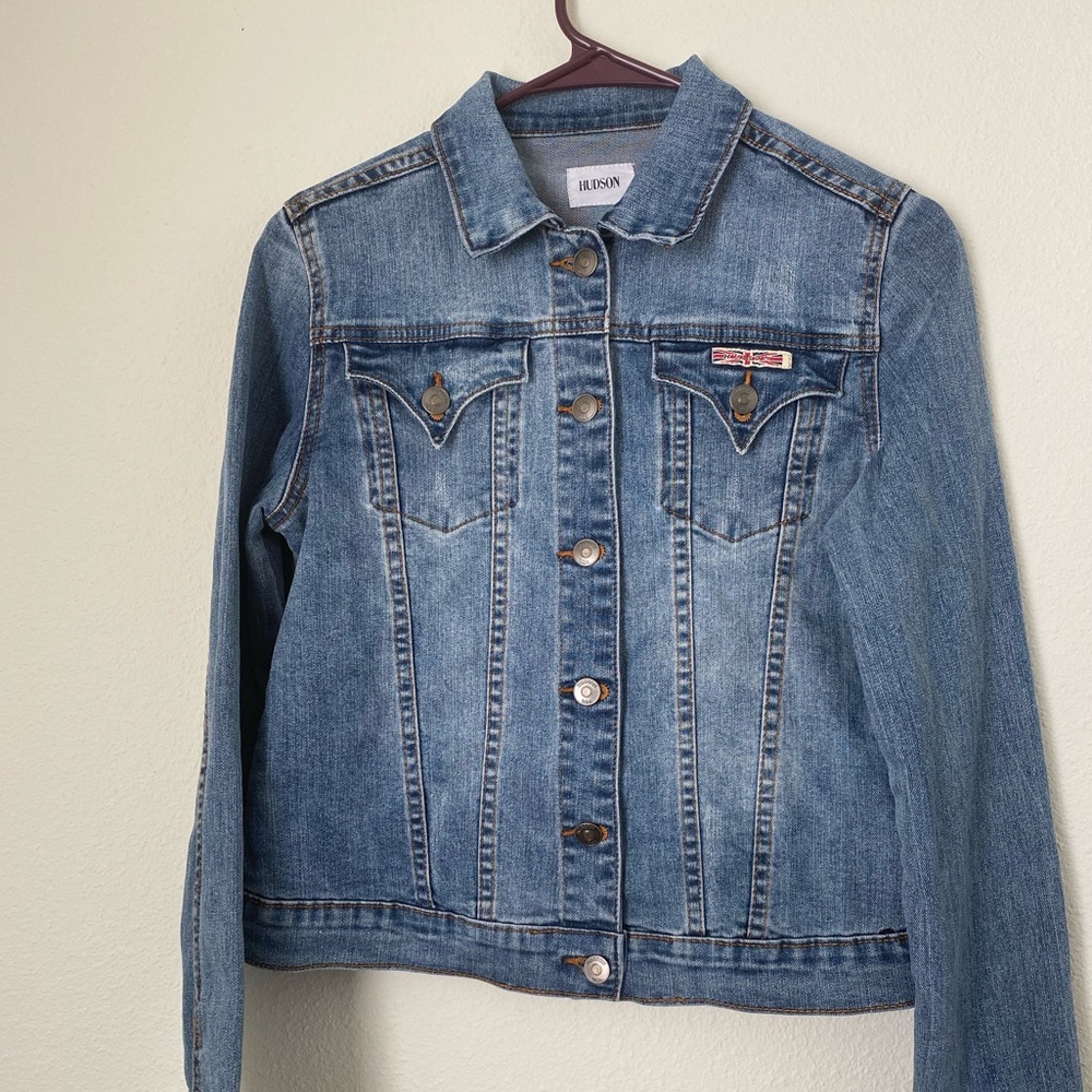 Hudson Jean jacket woman’s size X-Large